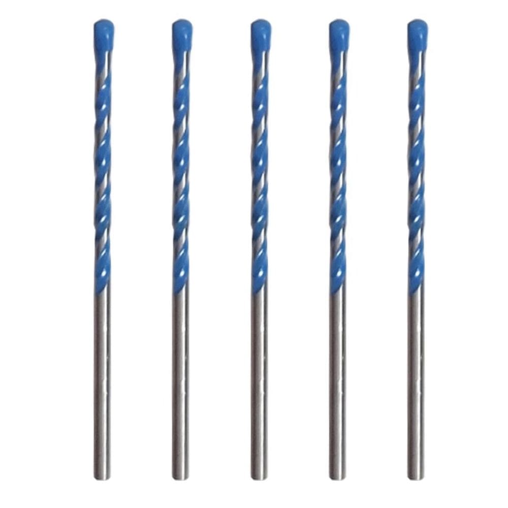 Kit 5 Brocas 3Mm Multifunção Multimaterial Fura Tudo Md Htom