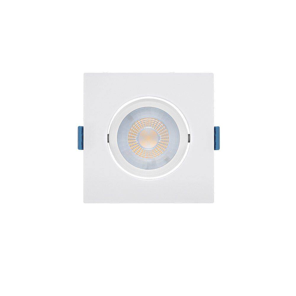 Spot de Led de Embutir Recuado Stella Easy Evo MR16 Quadrado 4,5W Bivolt