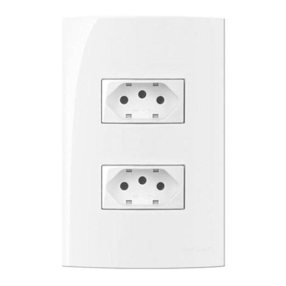 Sleek 2 Tomadas 2P+T 20A Separados Margirius