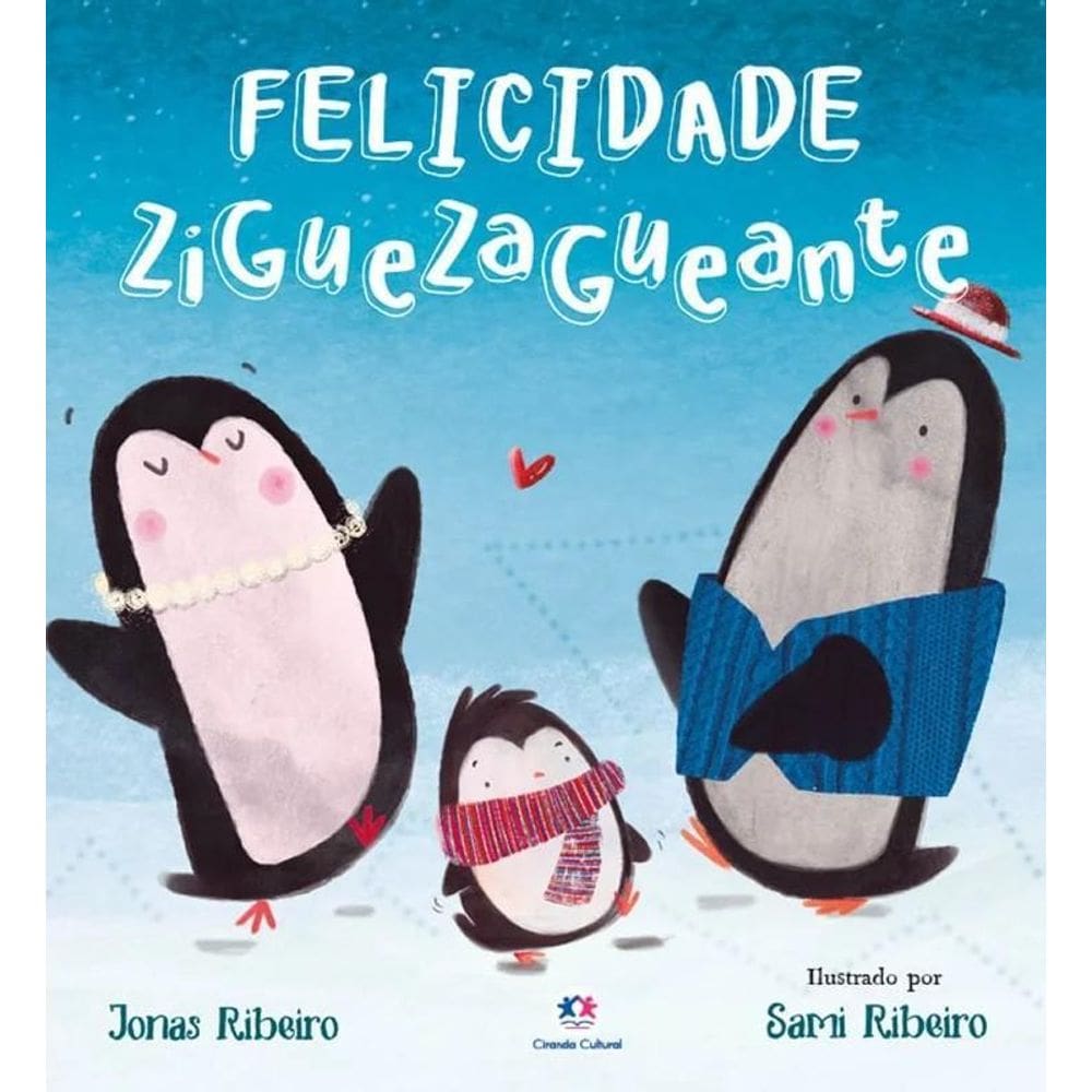 Livro Infantil - Pinguins Amabel, Abelardo e Abel