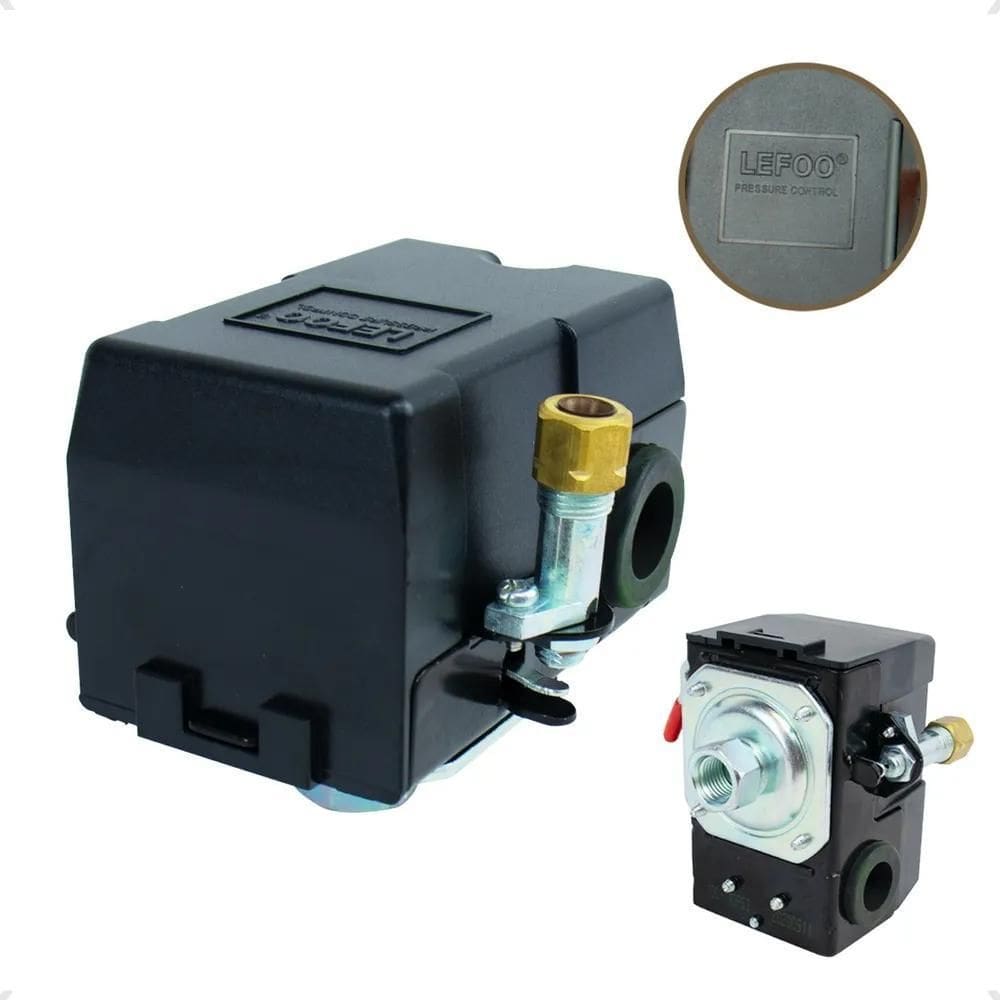 2X Pressostato Compressor De Ar Automático 125-175 Libras 1