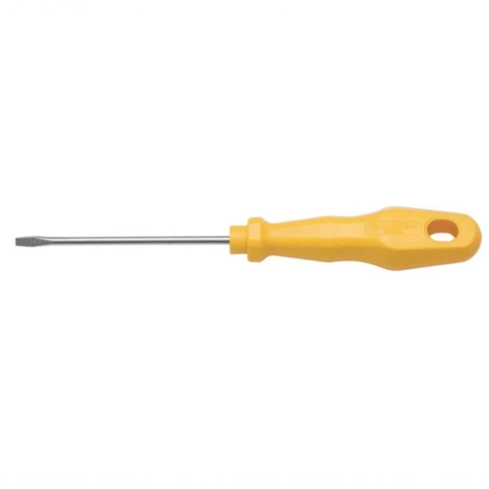 Chave De Fenda Tramontina Master Yellow Com Ponta Chata 1-8x3”