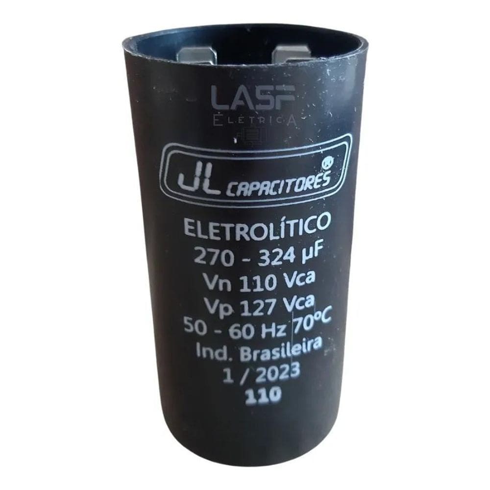 2X Capacitor Eletrolítico Jl Capacitores 270-324 270-324Uf 1