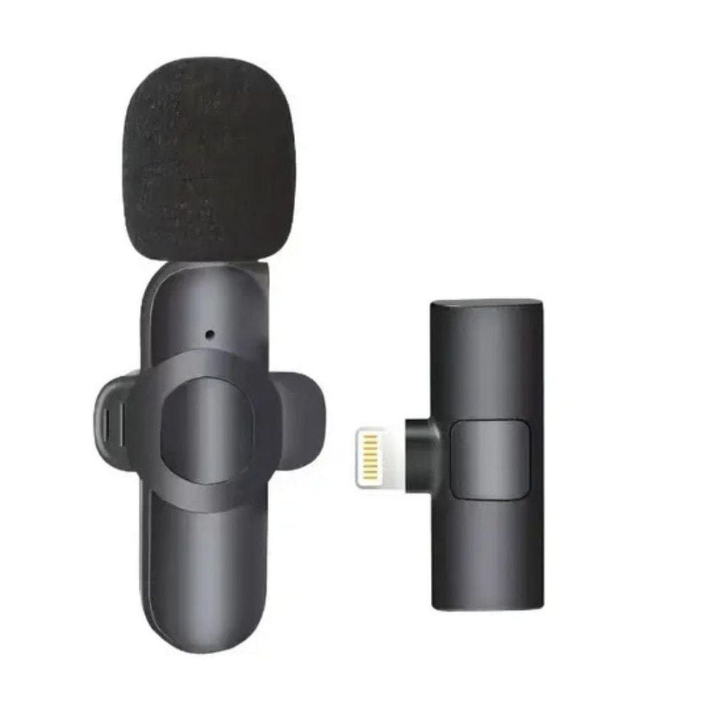 Microfone De Lapela Lightning Compacto Para