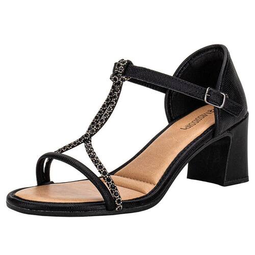 Sandália Feminina Salto Grosso Mississipi Mf753 Extra