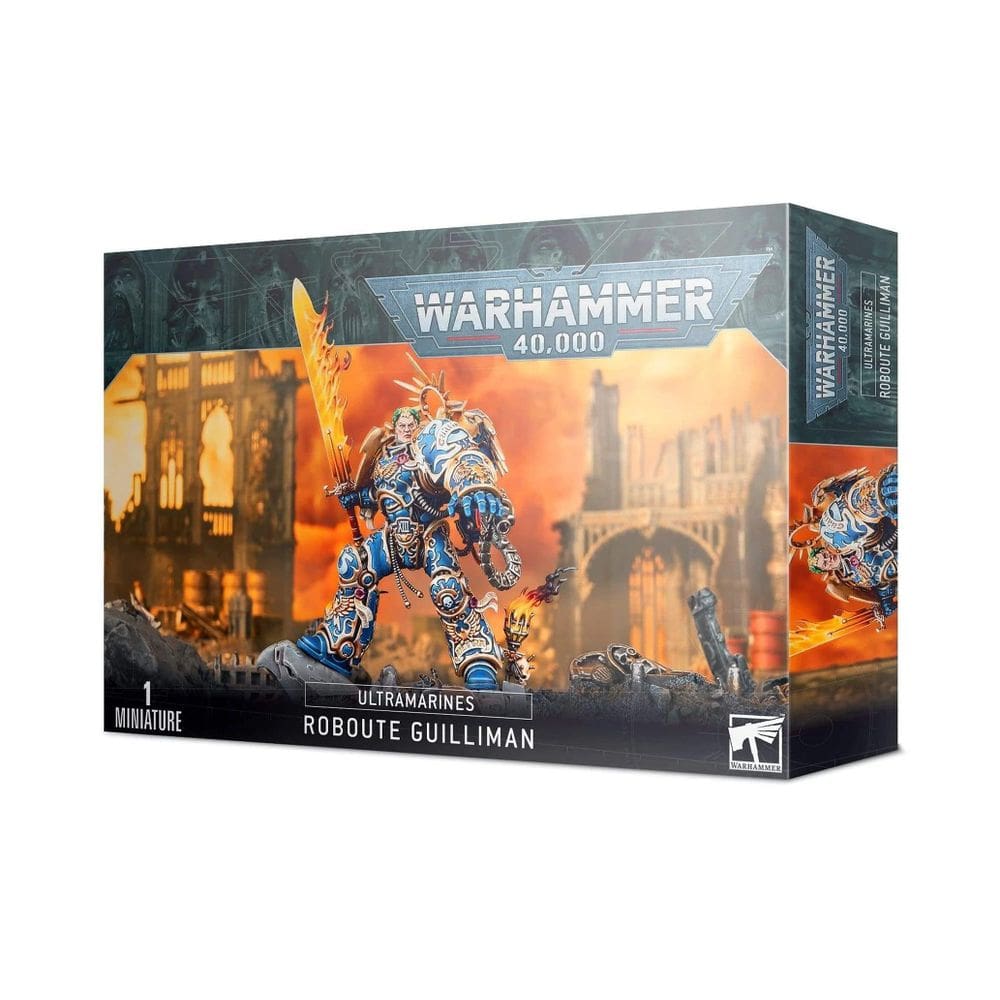 Boneco Warhammer 40K Ultramarines Roboute Guilliman