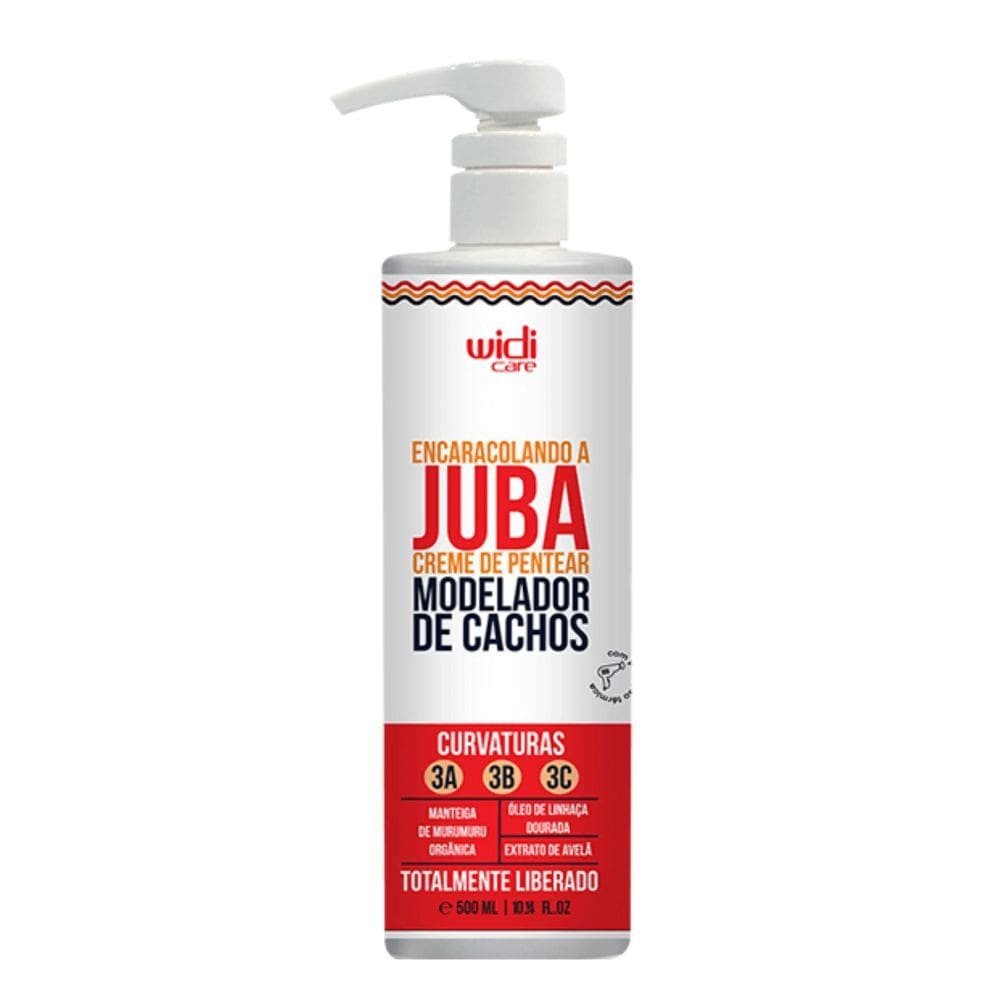Creme de Pentear Widi Care Encaracolando A Juba Modelador de Cachos 500ml