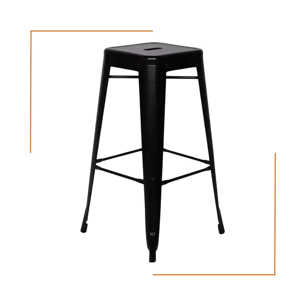 Banqueta Alta Oficial Iron Tolix