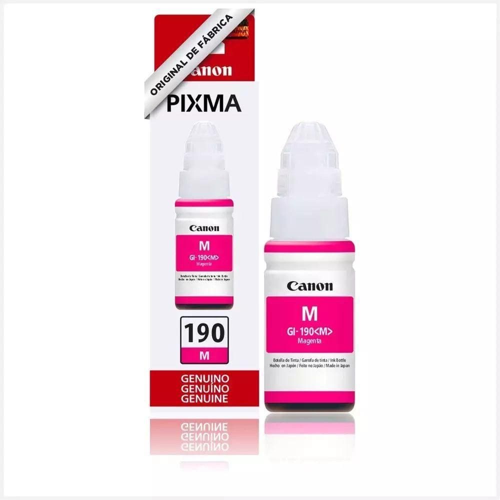 Refil Tinta Impressora Canon G190 Gi190 Magenta Gi-190 autêntico