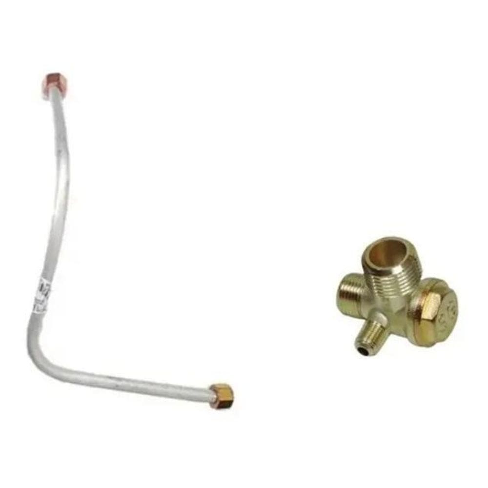 2X Serpentina + Valvula Retencao Compressor Motomil Chiaperi