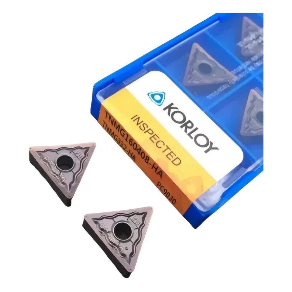 2X Inserto Pastilha Videa Tnmg 160408-Ha Korloy