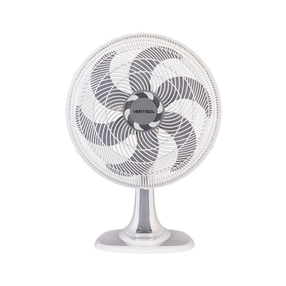 Ventilador De Mesa Turbo 30cm 6 Pás Oscilante 110V Ventisol