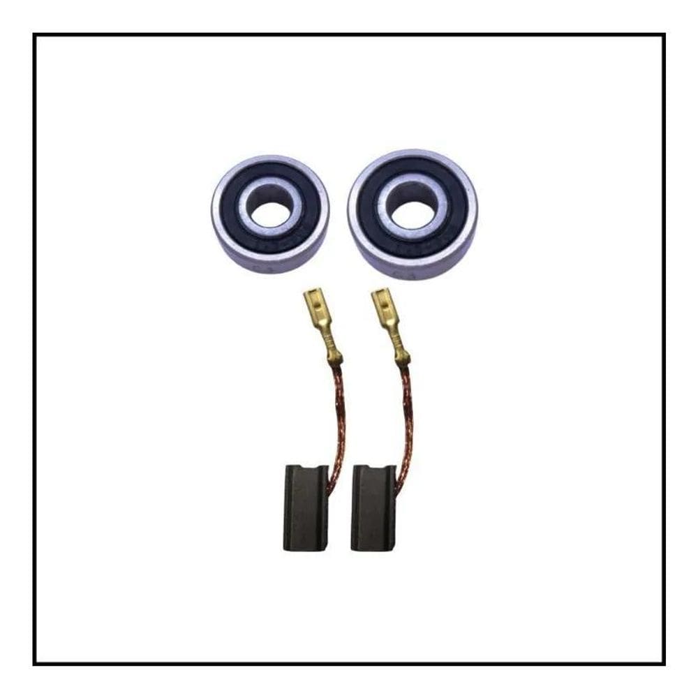 Rolamentos + Carvão Esmerilhadeira Black& Decker G720 Tipo 5