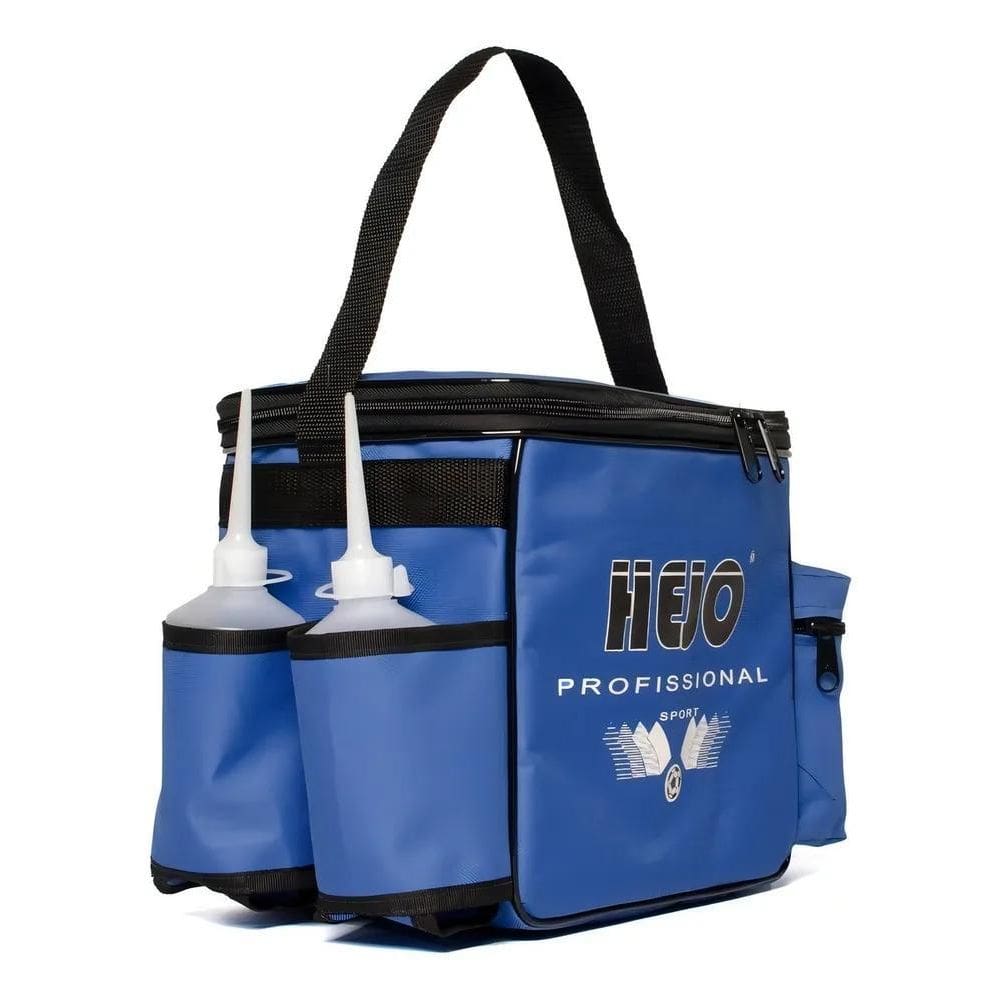 2X Bolsa Massagista Futebol Profissional Hejo Média Preta Co