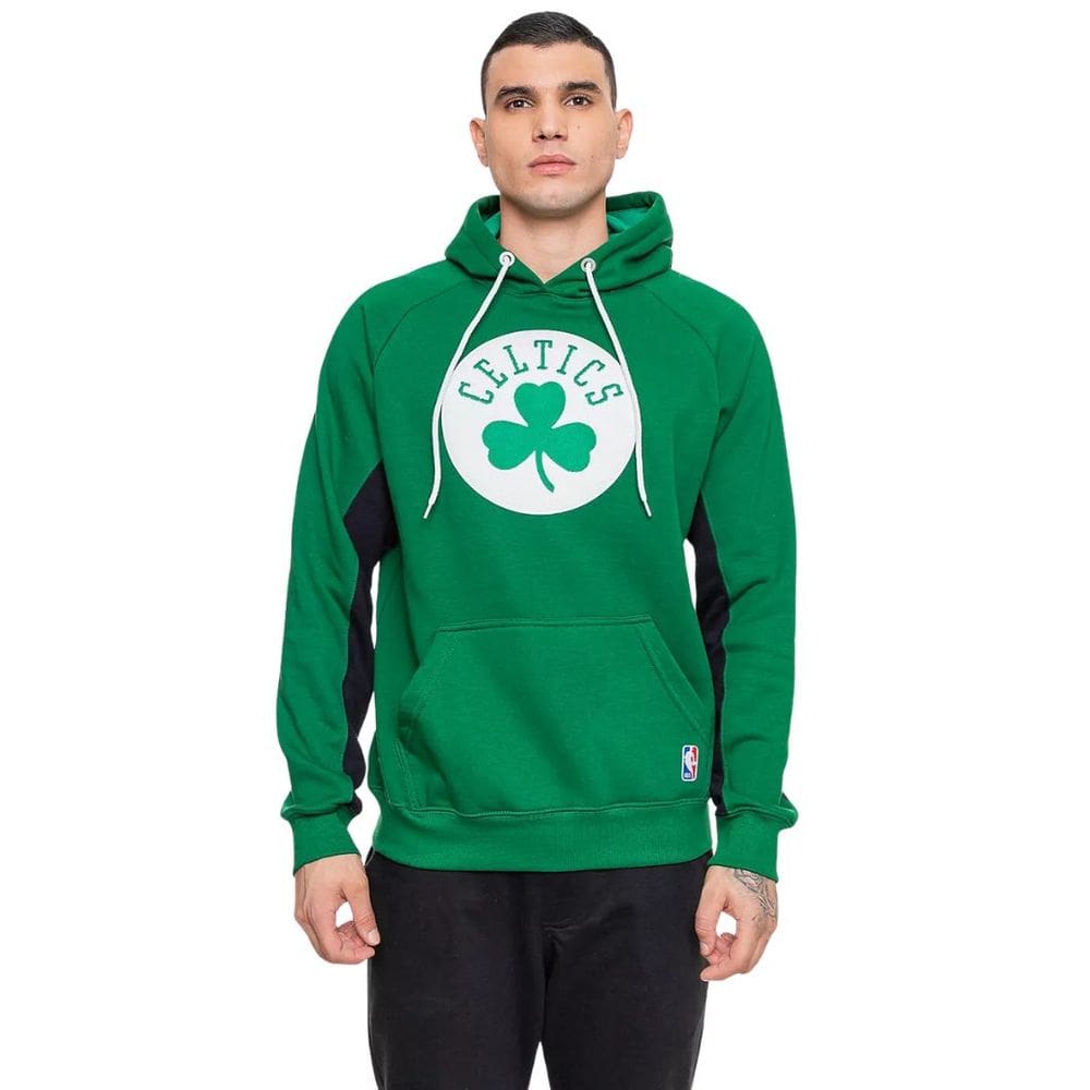 Moletom Celtics autêntico NBA Verde Tradicional com Capuz