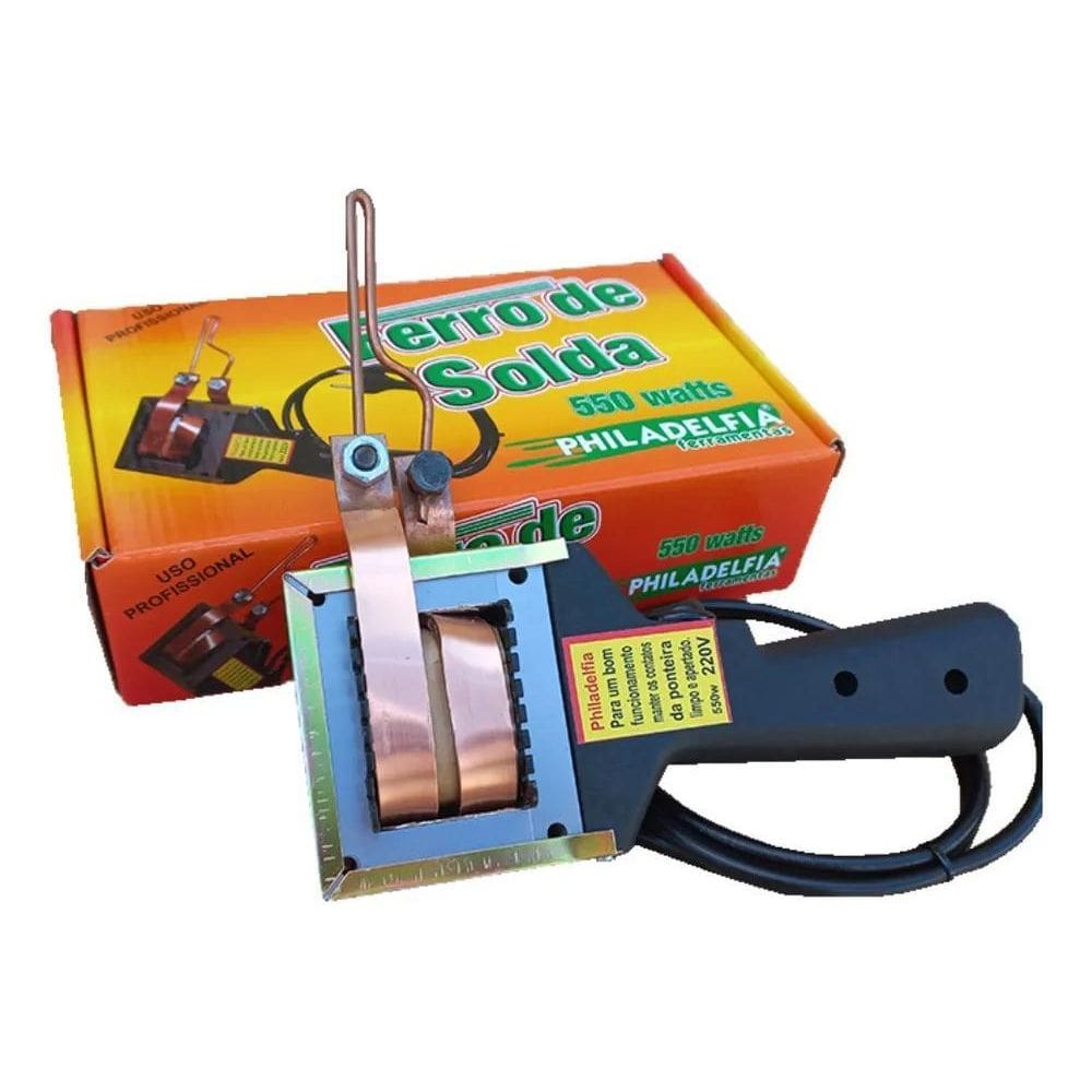 Ferro De Solda Profissional 550W Estanho Philadelfia