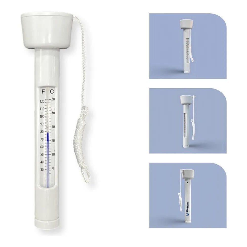 2X Termômetro Para Piscina Flutuante