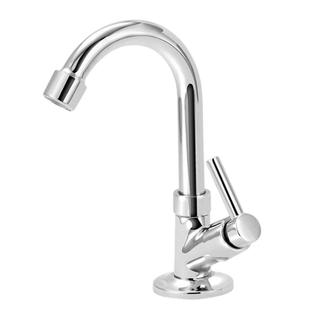 Torneira para Lavatório Forusi Mesa Bica Móvel - JR C36 1/4 Volta Cromado