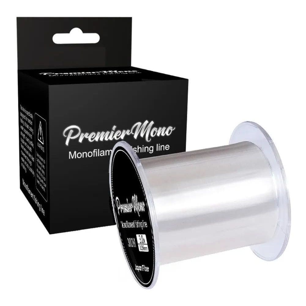 2X Linha De Pesca Monofilamento 500M Carretel Com 500 Metros