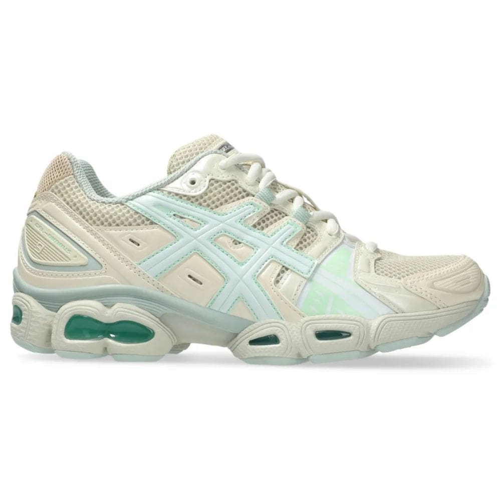 Tênis Asics Gel Nimbus 9 Feminino - Bege+Verde