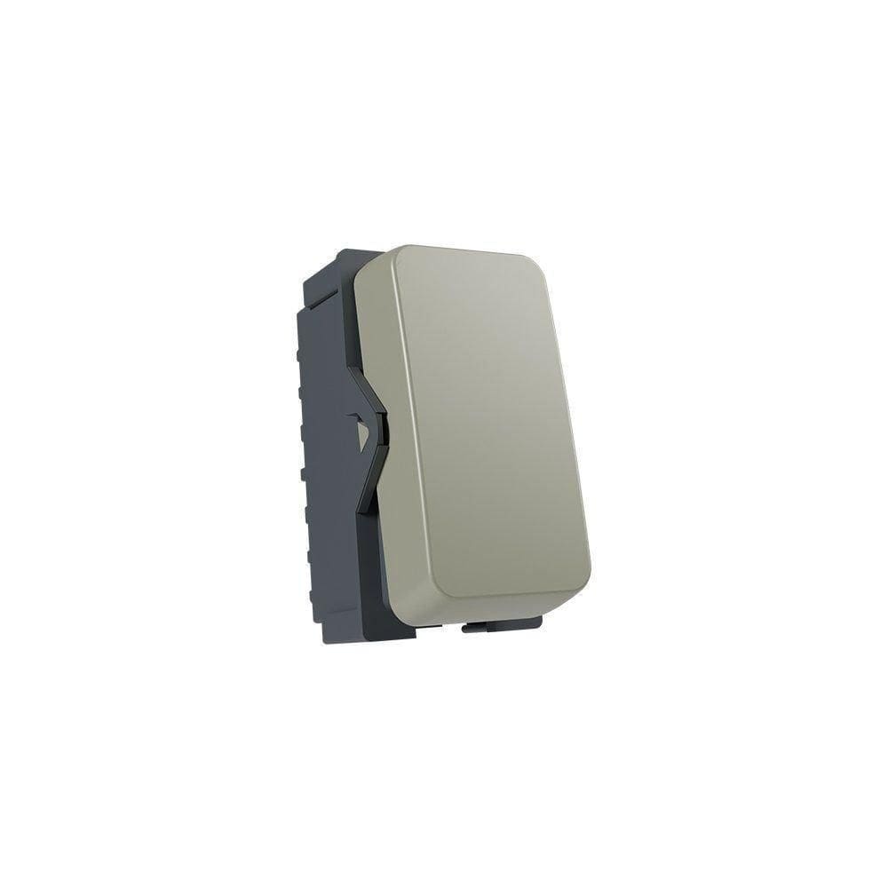 Módulo Interruptor Simples Margirius B3 Colors 10A Pérola Pé