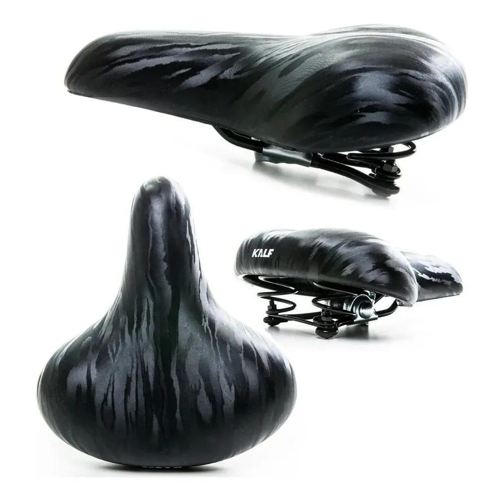 2X Banco Selim Kalf 2 Molas Largo Beach Bike Bicicleta