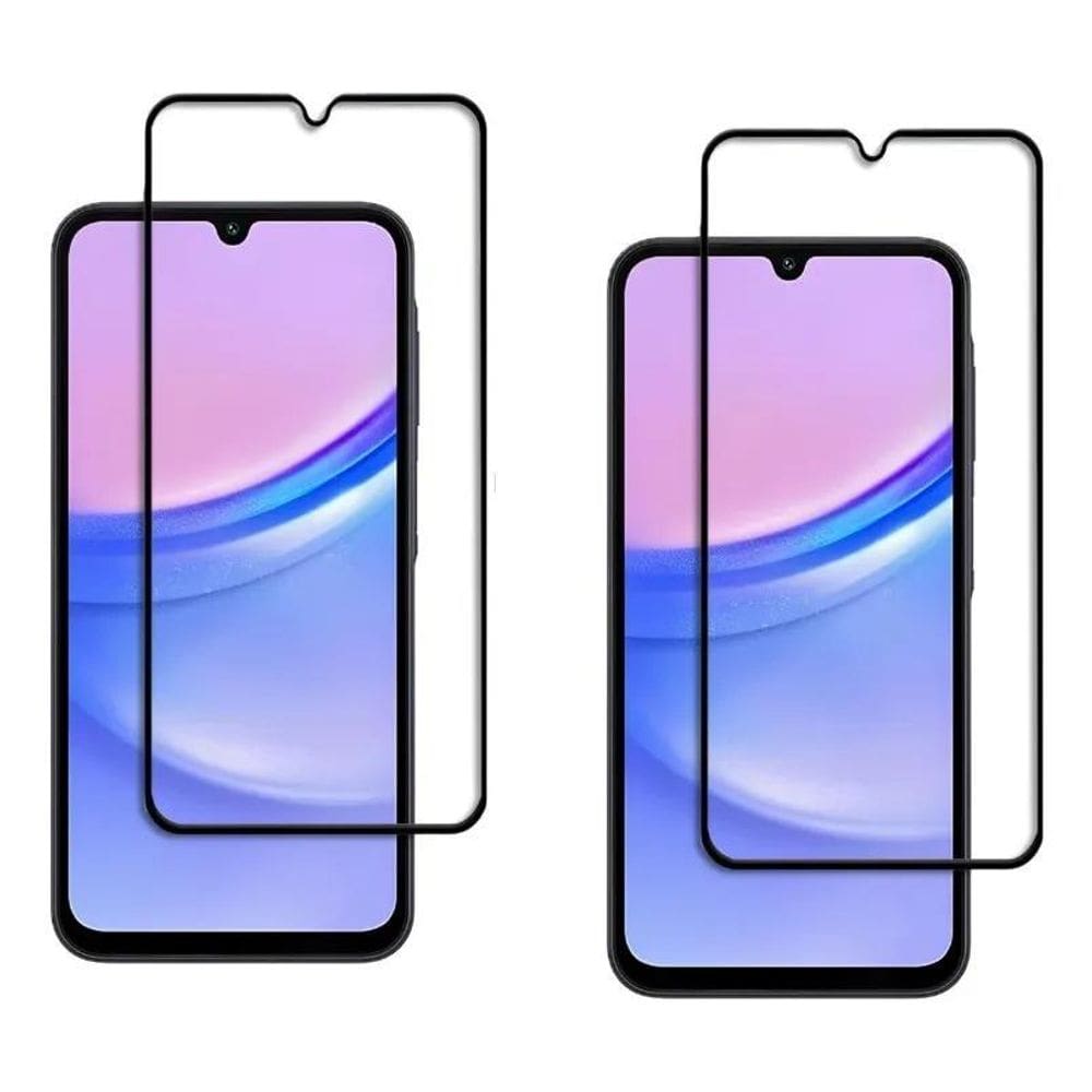 2X Kit 2 Películas De Vidro 3D Compatível Sansung Galaxy A15