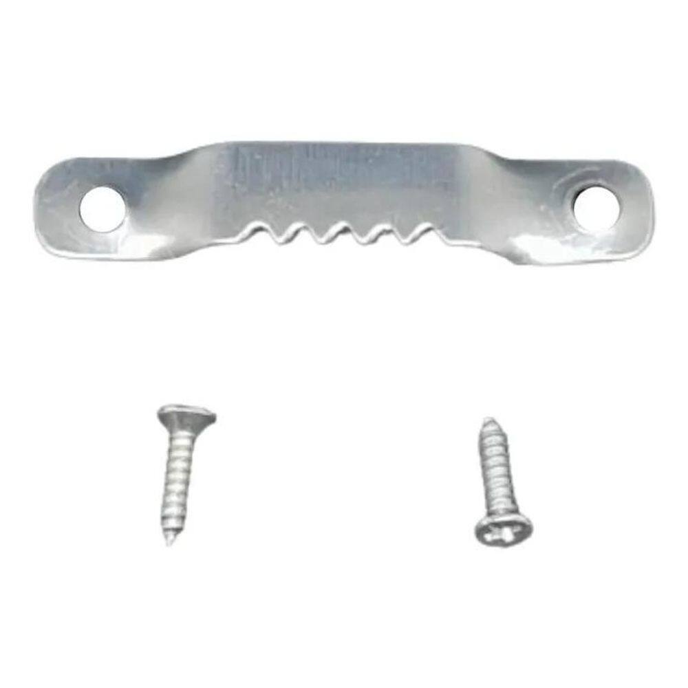 Gancho Pendurador Jacare Quadro + Parafusos Kit 10 Und