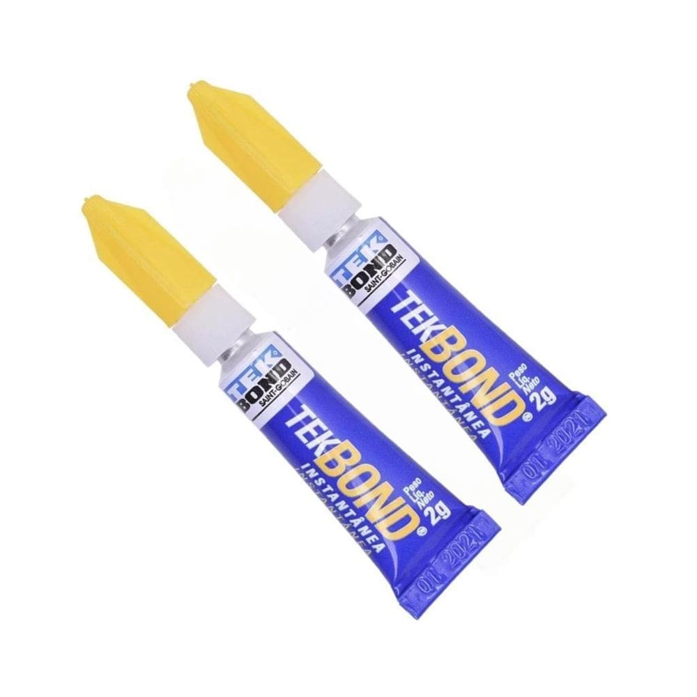 Kit 2 Cola Adesiva Instantânea Super Bonder 2G Tekbond