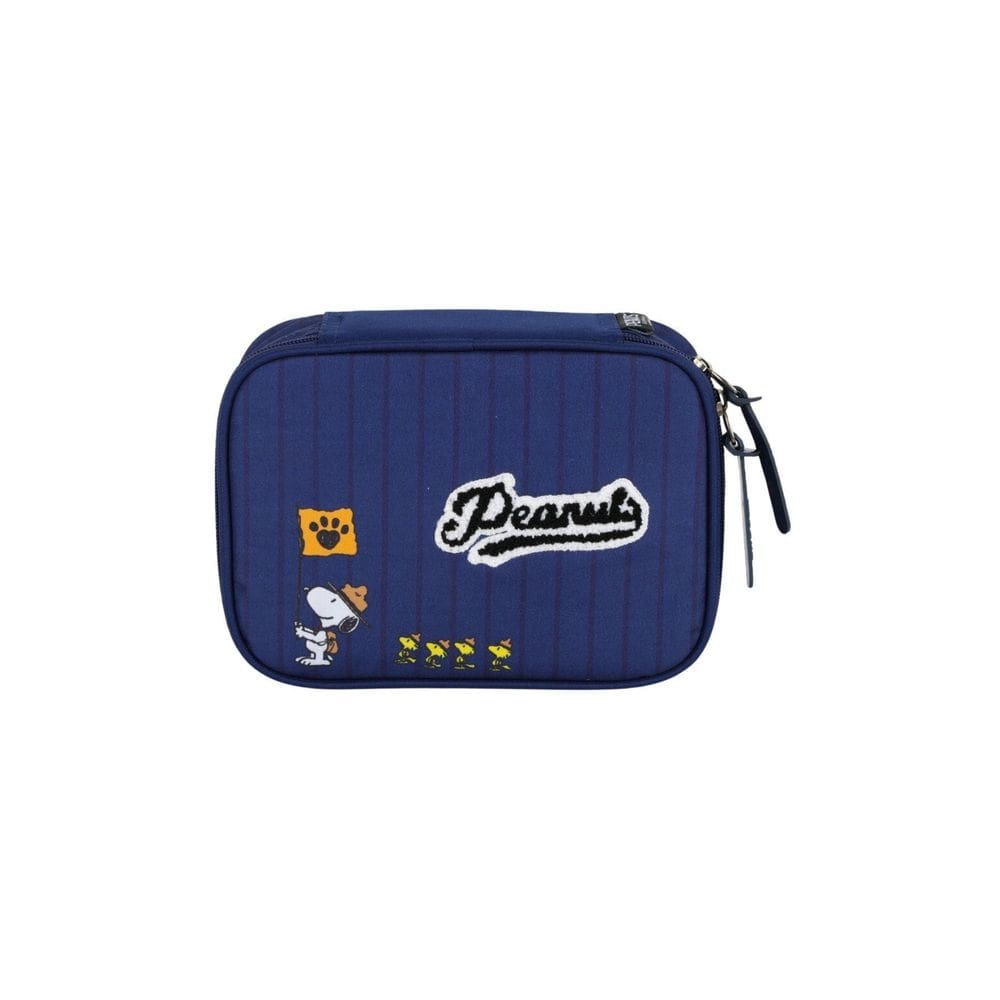 Estojo Escolar Snoopy Box Luxo - Azul