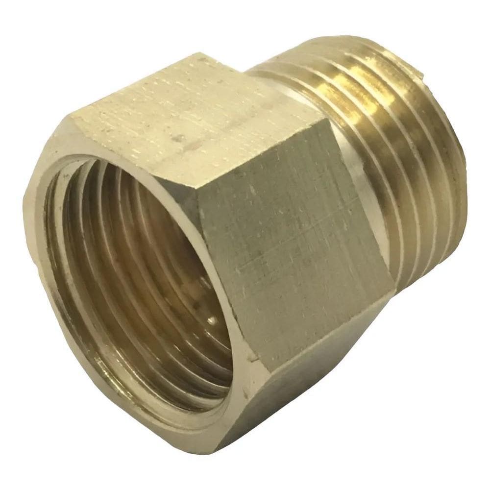 2X 2 Conexão Adaptador Latão Macho Fêmea Rosca 1/2X1/4 Bsp K