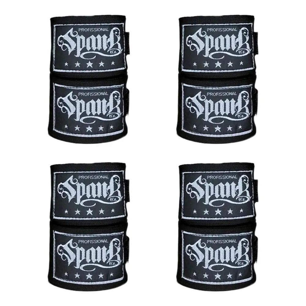 2X 4 Pares De Bandagem Atadura Elástica Muay Thai Ou Boxe 5M