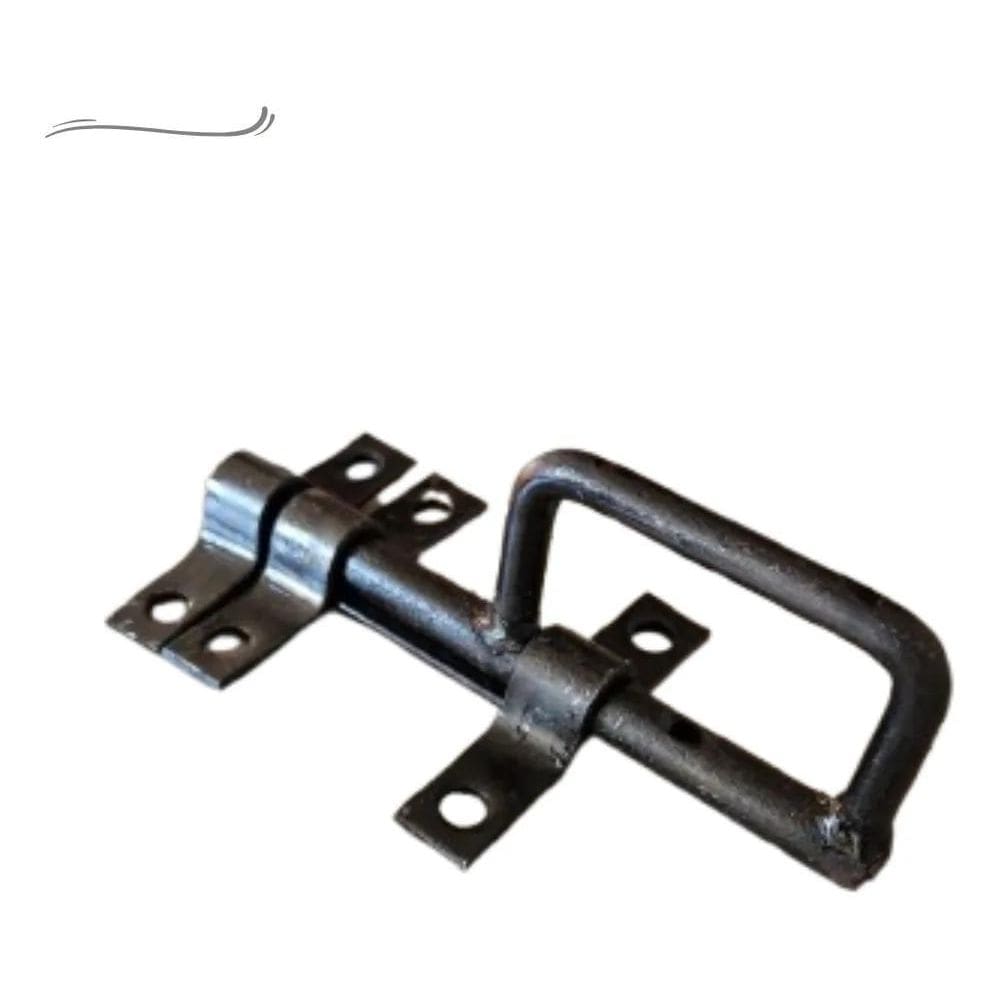 2X Trinco Ferrolho Lateral 1/2 Porteira Portao Porta Forjado