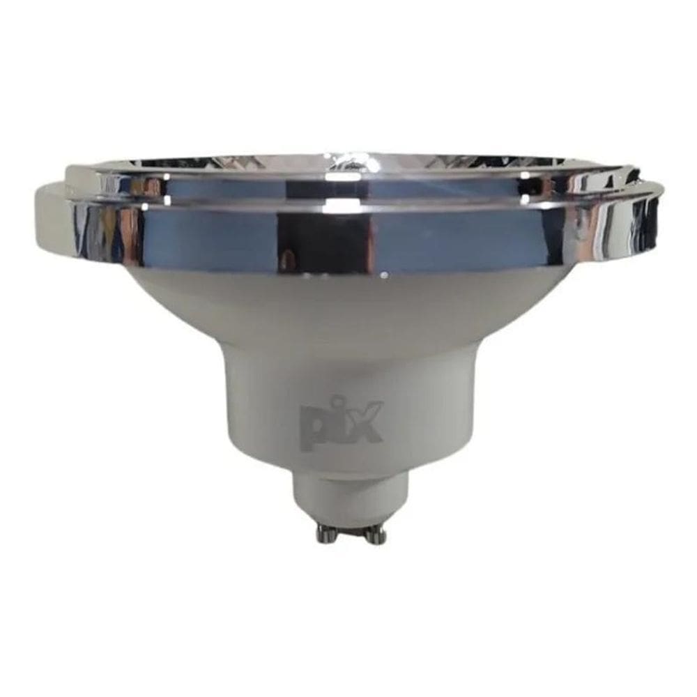 2X Lâmpada Led Ar111 12W 2700K 24 Graus Gu10 Luz Amarela Bi