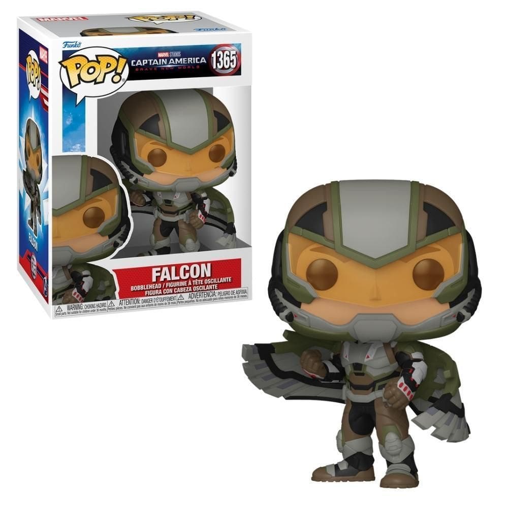 Boneco Funko Pop Marvel Capitão América 4 Falcão  Joaquin