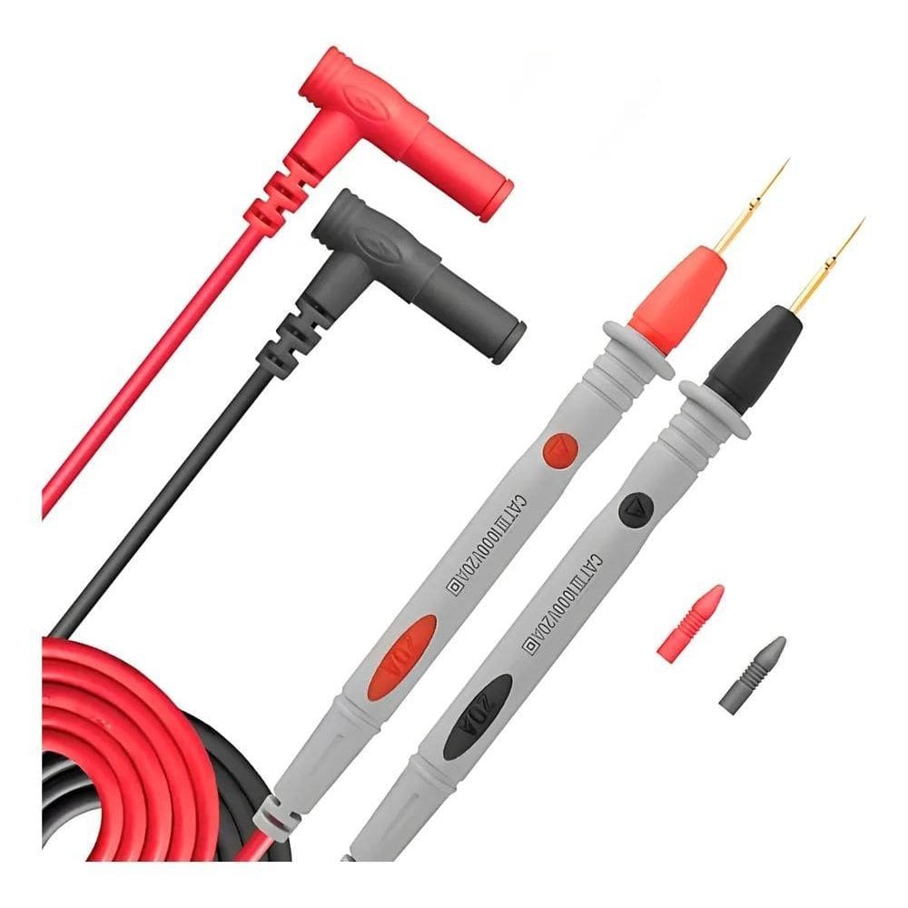 2X Cabo De Multímetro Ponta De Prova Sonda Agulha P1502 Smd