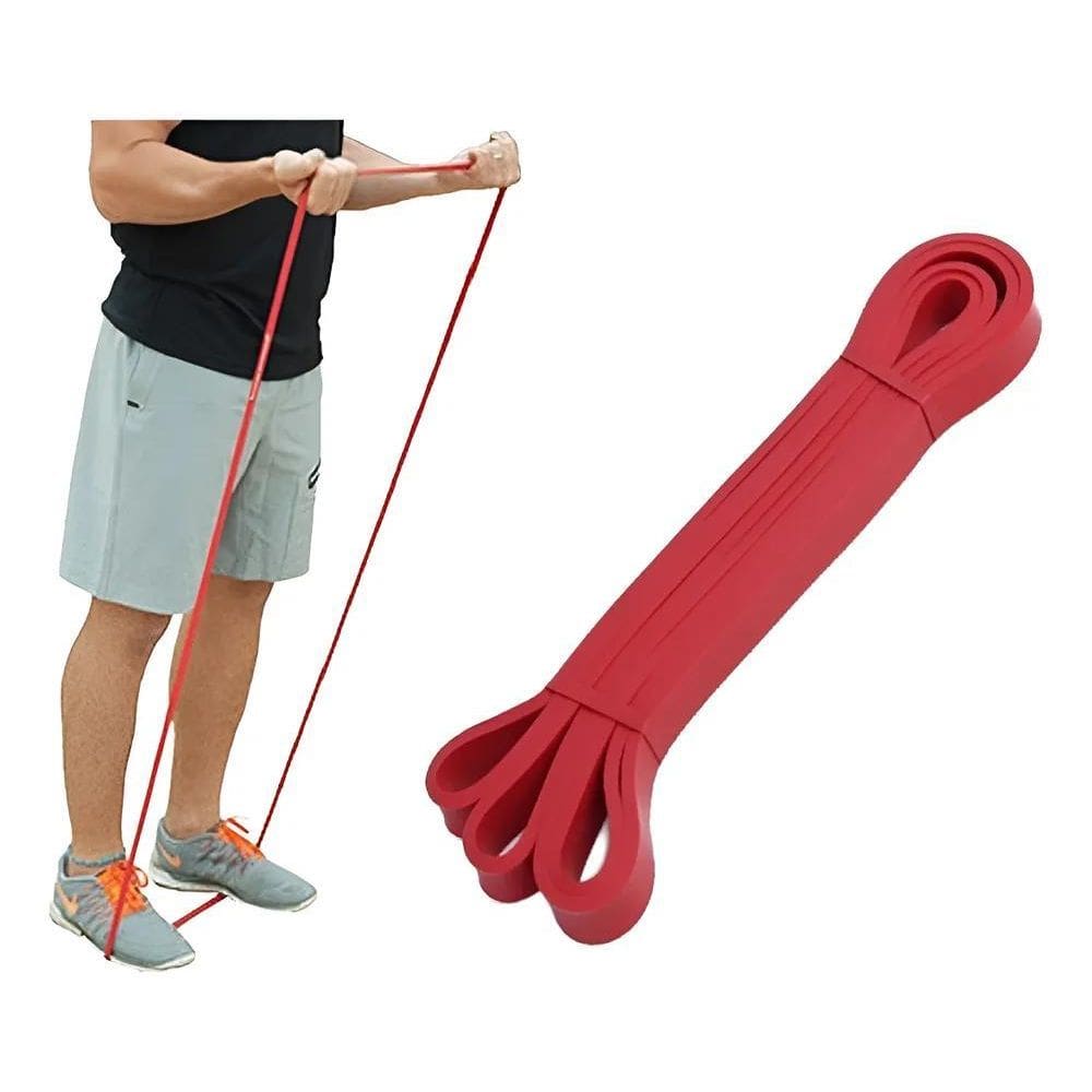 2X Super Band Elástico Extensor Loop Rubber Borracha Nível L