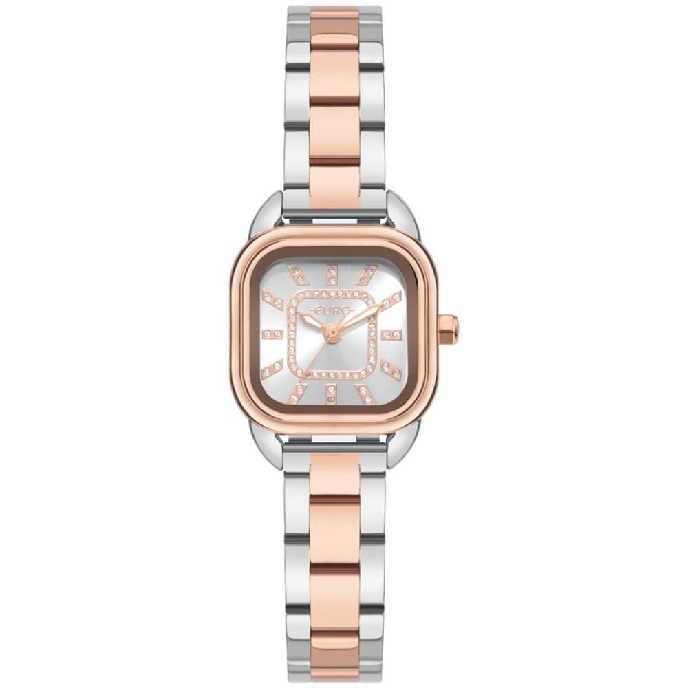 Relógio Euro Feminino Ref: Eu2036Yvf/4K Casual Retangular