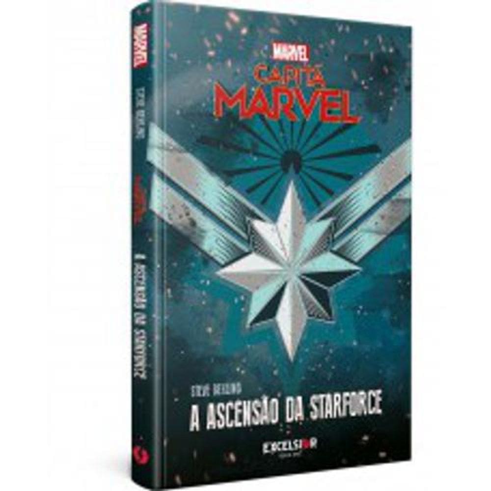 Livro Capitã Marvel A Ascensão Da Starforce