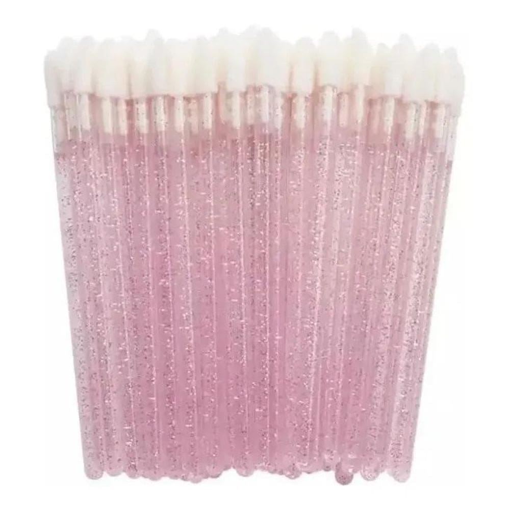 500 Pincel/Aplicador Descartável De Batom Gloss