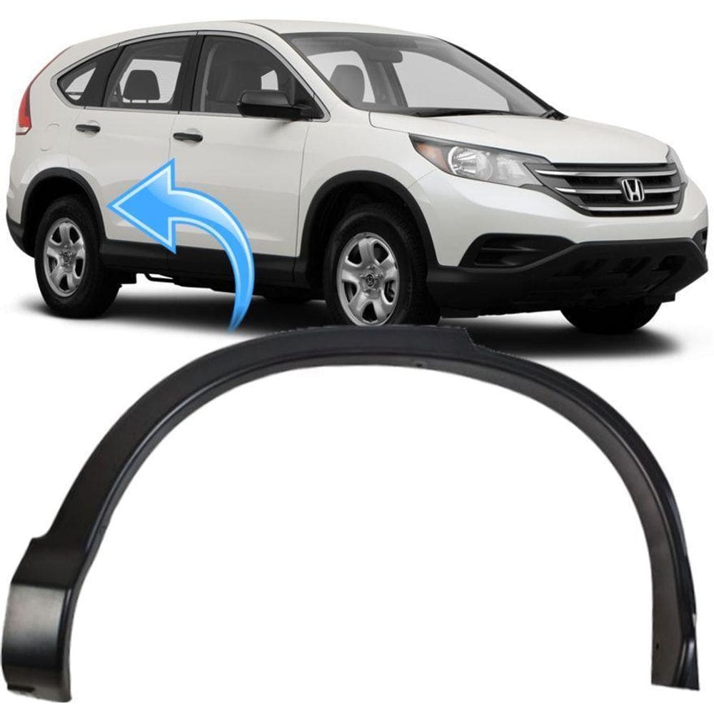 Moldura Friso Paralama Traseiro Crv 2.0 2012 À 2017 Direito