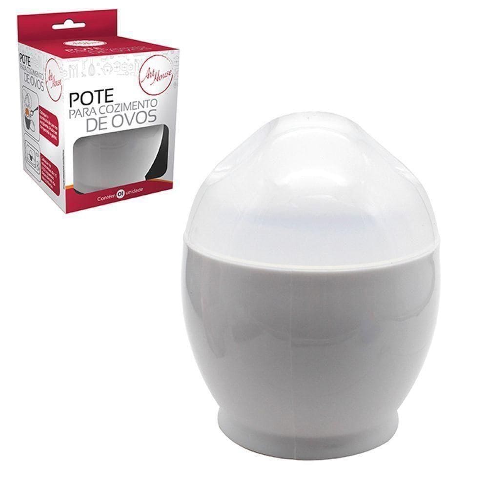 Kit 2 Forma Cozinhar Ovos Micro-ondas