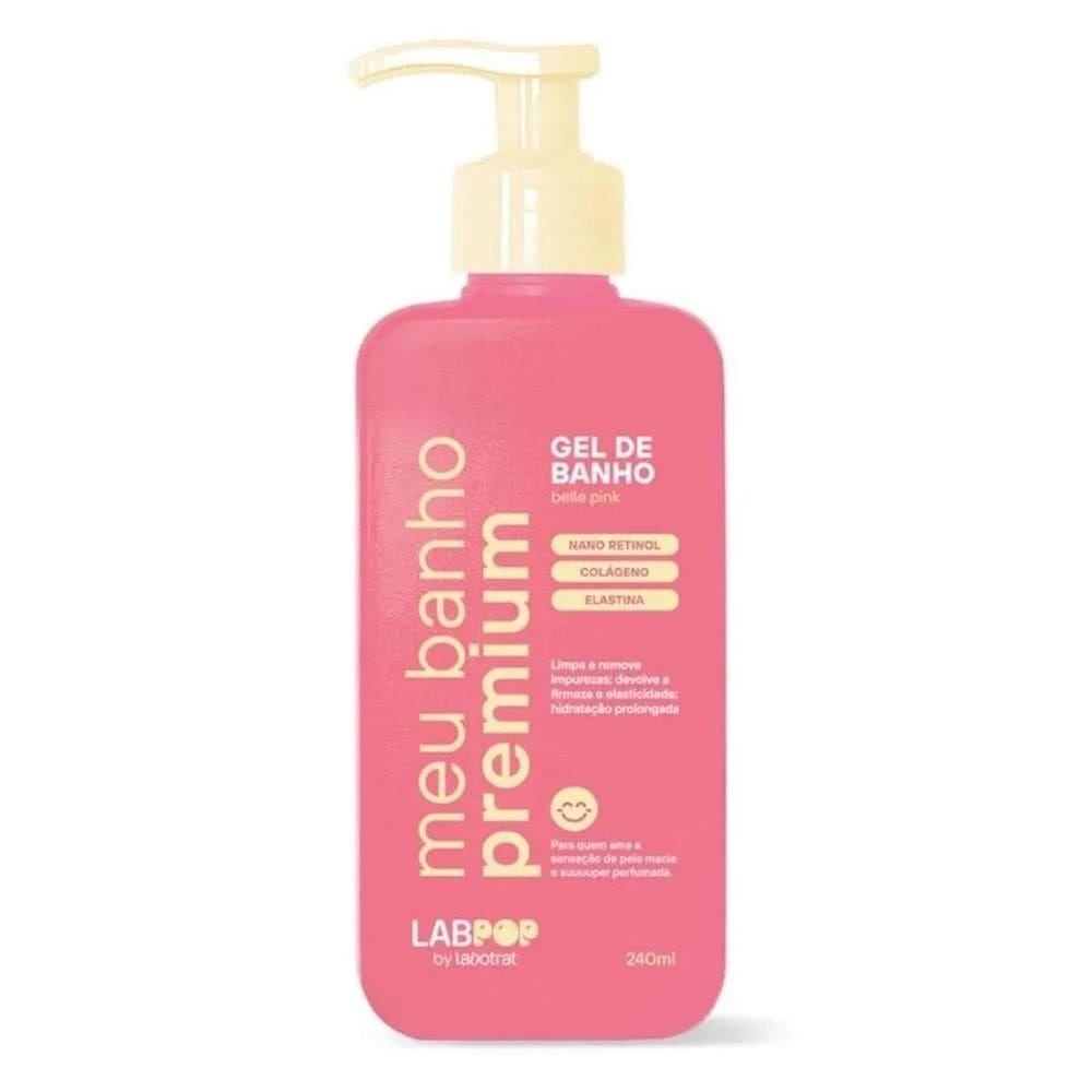 Labotrat Meu Banho Premium Belle Pink Gel De Banho 240G