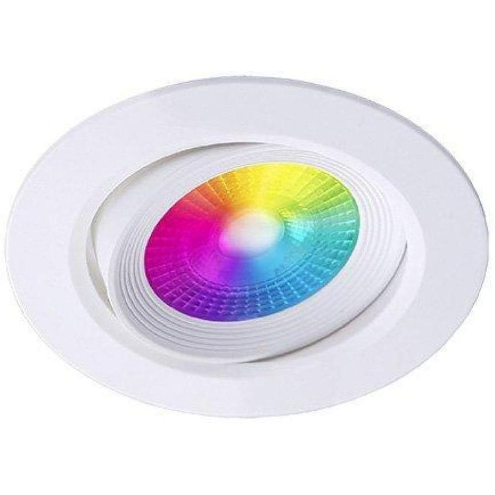 Spot Wi-Fi Smart Led Tek 5W Redondo Rgb E Cct