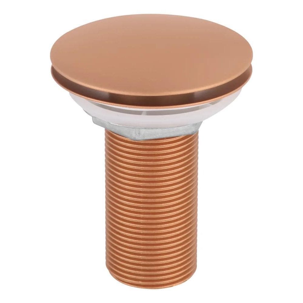 2X Válvula Click Pia Cuba Banheiro Lavatorio Rose Gold 7/8