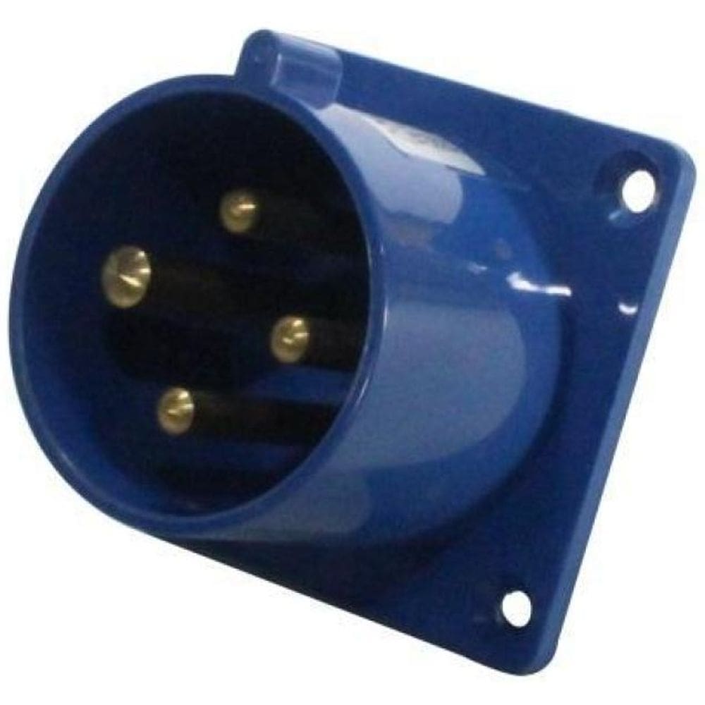 Tomada De Embutir Reta Negativa 32A 220-250V 3P+E - Metaltex
