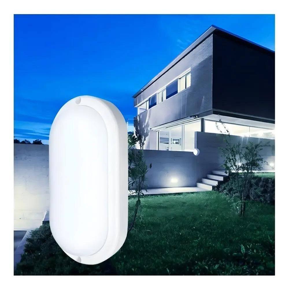 2X Luminária Tartaruga Led Phare Taschibra 24W 6500K Branco