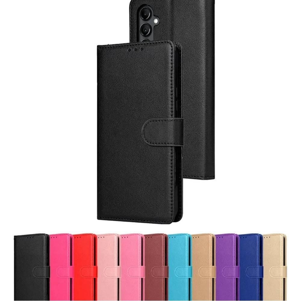 2X Capa Capinha Carteira Couro Compatível Com Galaxy A55 5G