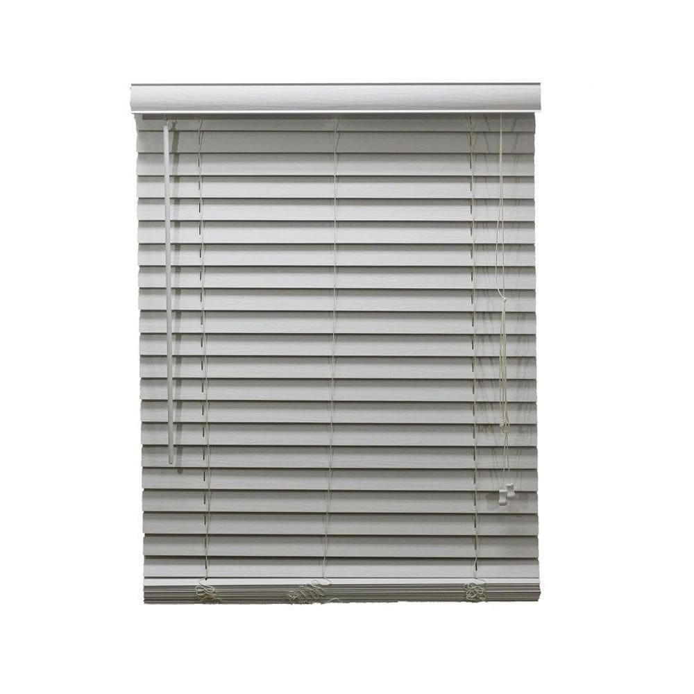 Persiana Horizontal Pvc 50Mm Branca 120 L X 140 A Cm Cortina