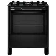 Fogão a Gás Mesa de Vidro Limpa Fácil e Acendimento Automático Esmaltec Pérola Glass 5 Bocas Preto